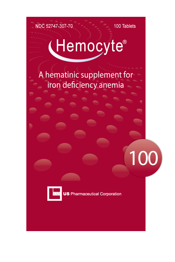 Hemocyte Iron Tablets - 100