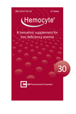 Hemocyte Iron Tablets - 30